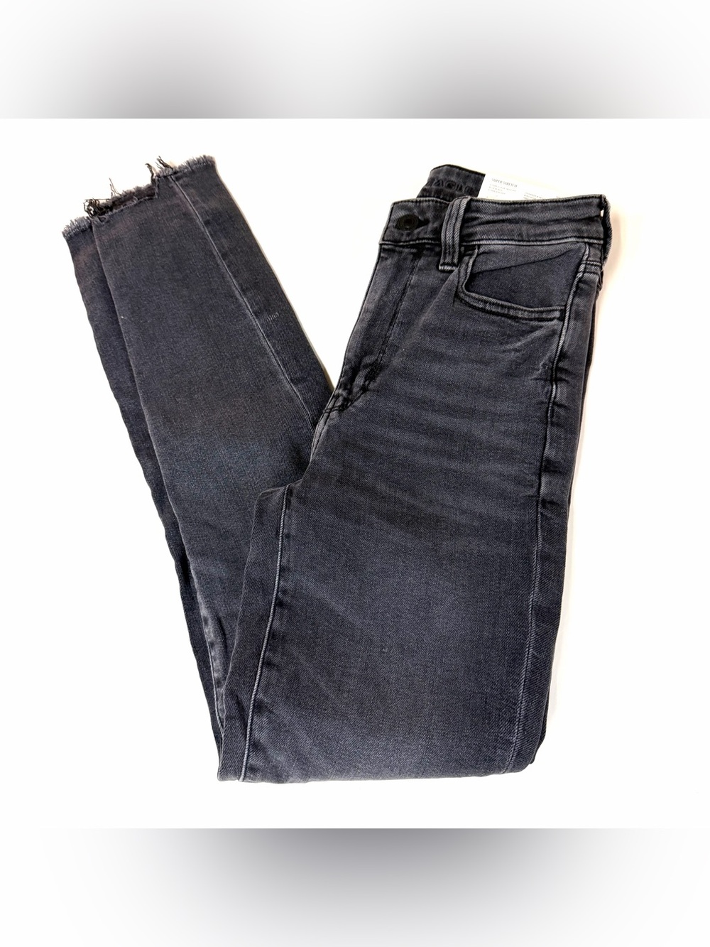 NEW American Eagle Women’s Size 4 Super Hi Rise Jegging Jeans Black Stretch 4283